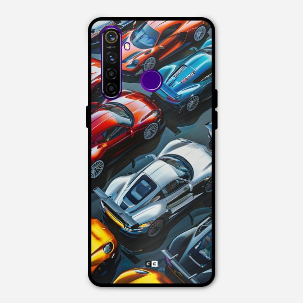 Supercar Club Metal Back Case for Realme 5 Pro
