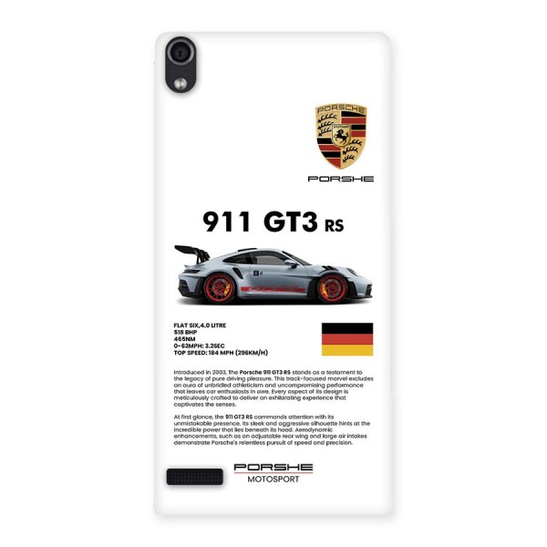 Supercar Features Back Case for Ascend P6