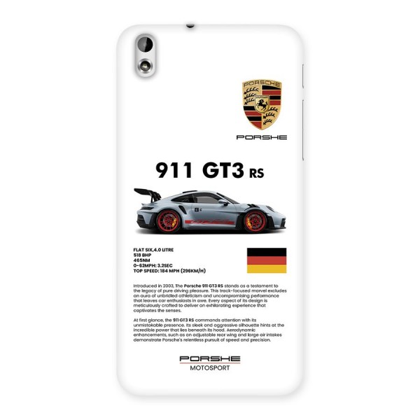 Supercar Features Back Case for Desire 816