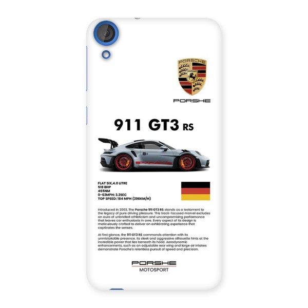 Supercar Features Back Case for Desire 820