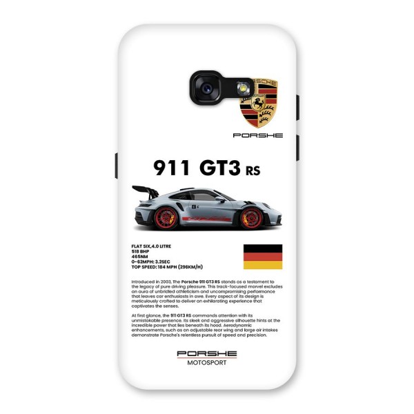 Supercar Features Back Case for Galaxy A3 (2017)