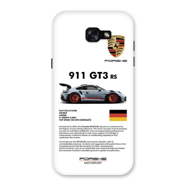 Supercar Features Back Case for Galaxy A7 (2017)