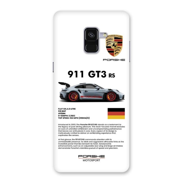 Supercar Features Back Case for Galaxy A8 Plus