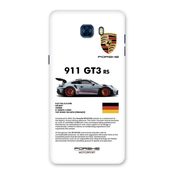 Supercar Features Back Case for Galaxy C7 Pro