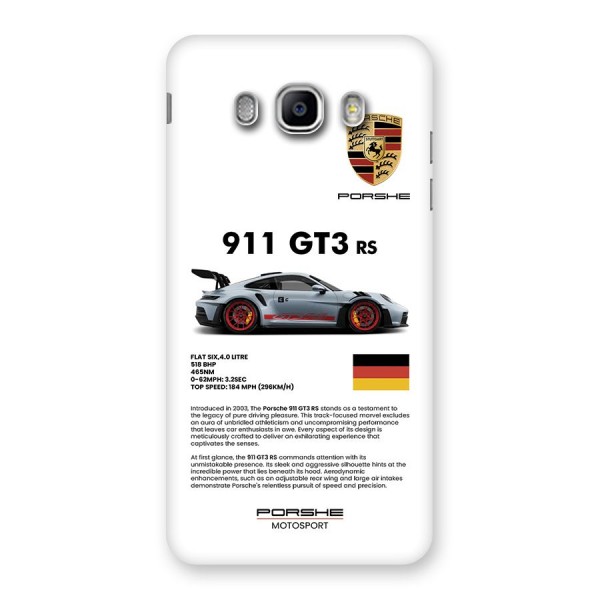 Supercar Features Back Case for Galaxy J5 2016