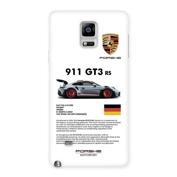 Supercar Features Back Case for Galaxy Note 4