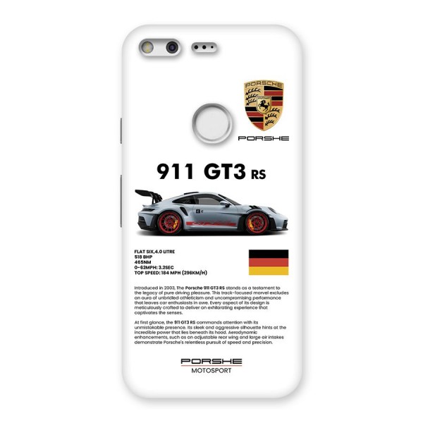Supercar Features Back Case for Google Pixel XL