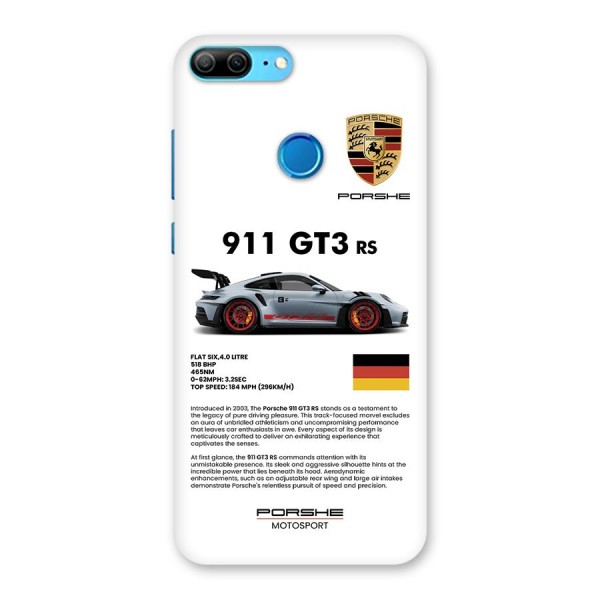 Supercar Features Back Case for Honor 9 Lite