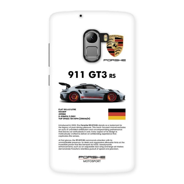 Supercar Features Back Case for Lenovo K4 Note