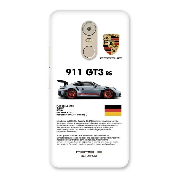 Supercar Features Back Case for Lenovo K6 Note