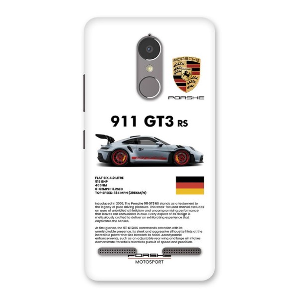 Supercar Features Back Case for Lenovo K6 Power