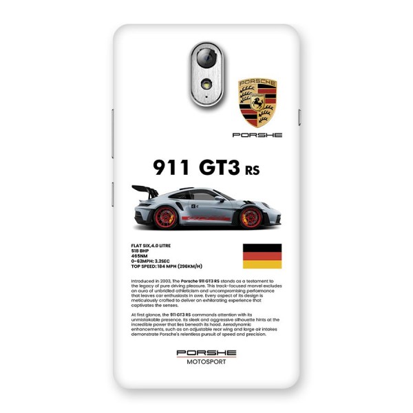 Supercar Features Back Case for Lenovo Vibe P1M
