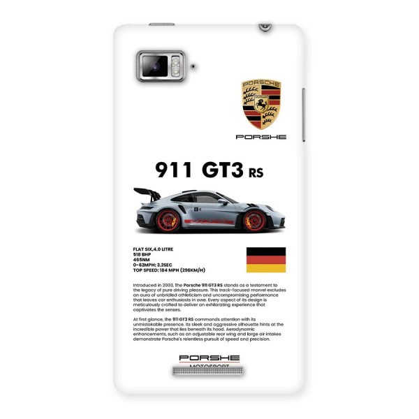 Supercar Features Back Case for Lenovo Vibe Z K910