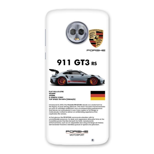 Supercar Features Back Case for Moto G6 Plus