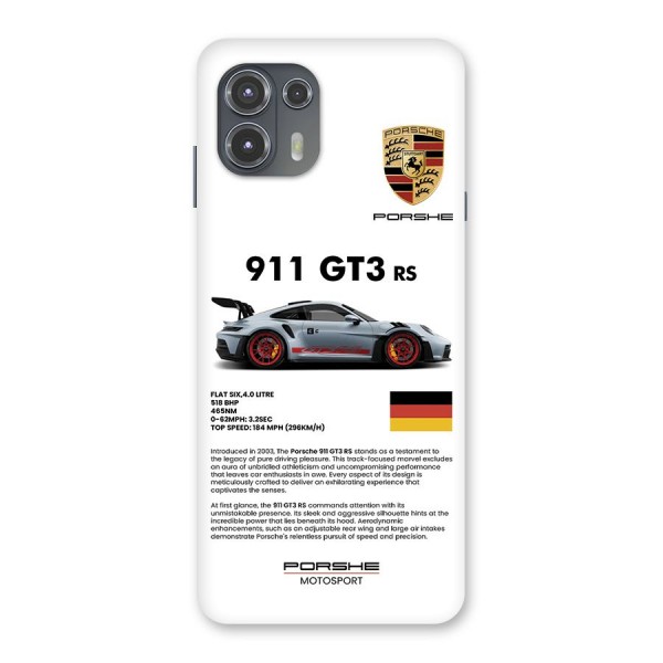 Supercar Features Back Case for Motorola Edge 20 Fusion