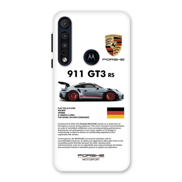 Supercar Features Back Case for Motorola One Macro