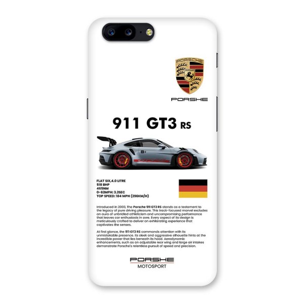 Supercar Features Back Case for OnePlus 5