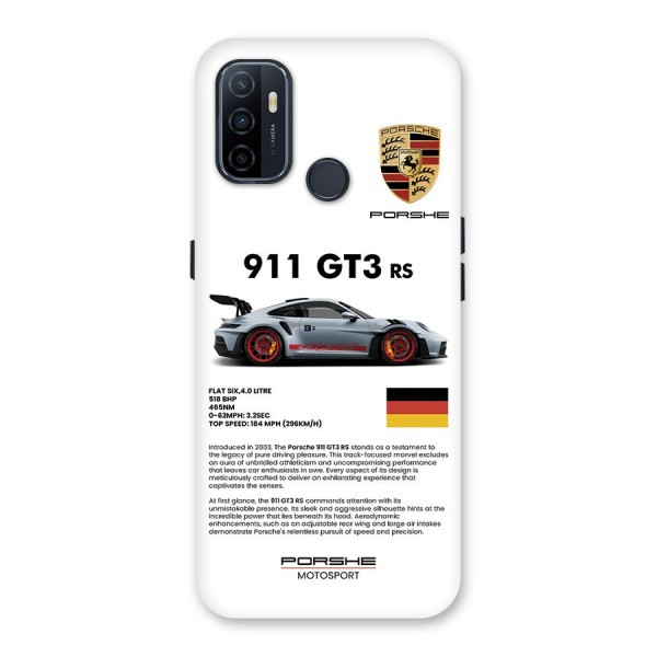 Supercar Features Back Case for Oppo A33 (2020)