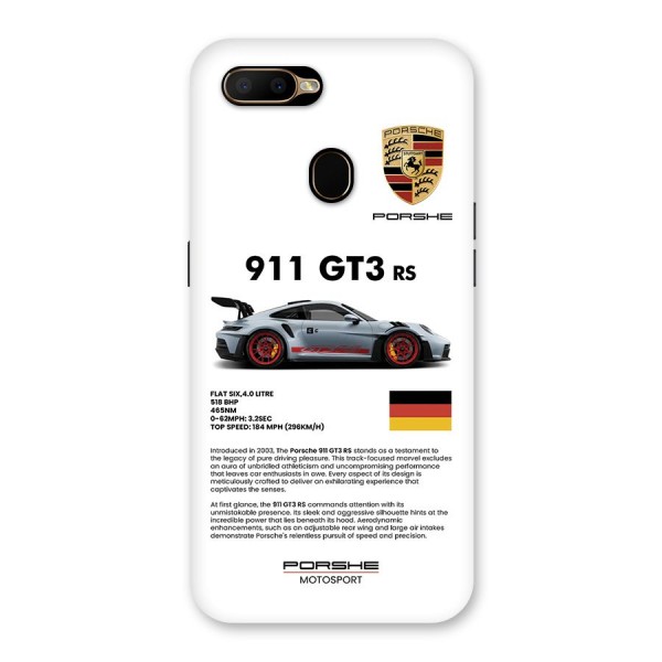 Supercar Features Back Case for Oppo A5s