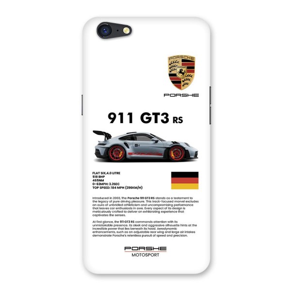 Supercar Features Back Case for Oppo A71