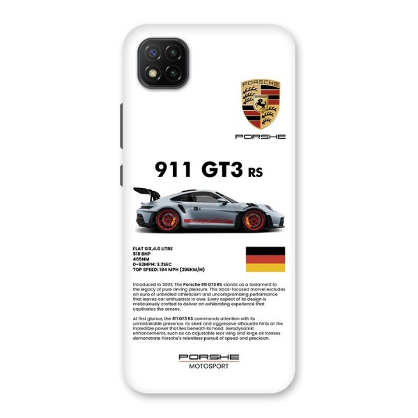 Supercar Features Back Case for Poco C3
