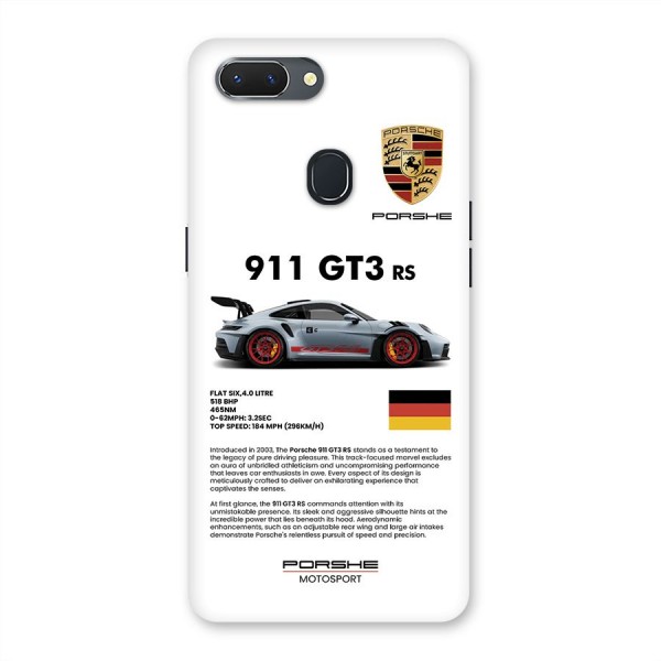 Supercar Features Back Case for Realme 2