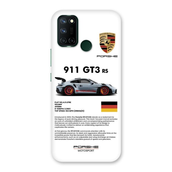 Supercar Features Back Case for Realme C17