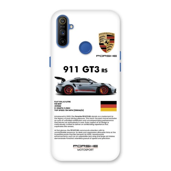 Supercar Features Back Case for Realme Narzo 10A