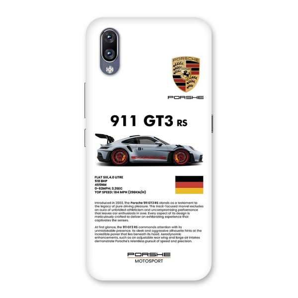 Supercar Features Back Case for Vivo NEX