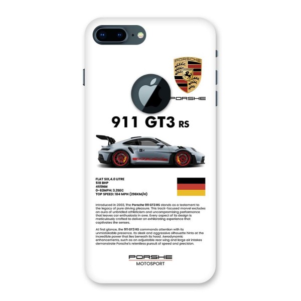 Supercar Features Back Case for iPhone 7 Plus Logo Cut