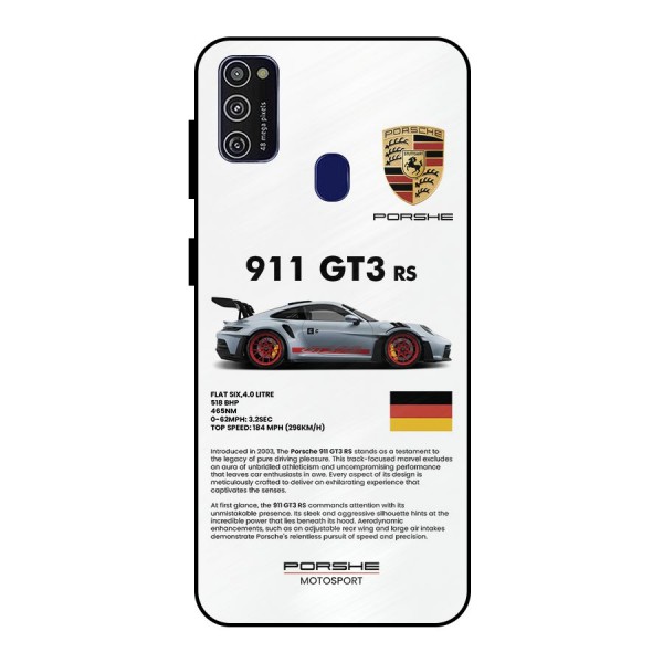 Supercar Features Metal Back Case for Galaxy M30s