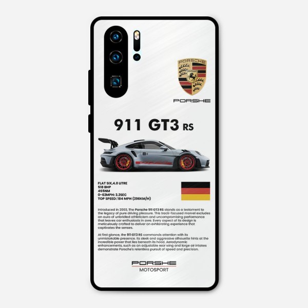 Supercar Features Metal Back Case for Huawei P30 Pro