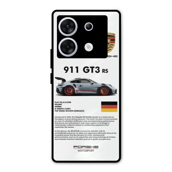 Supercar Features Metal Back Case for Infinix Zero 30 5G