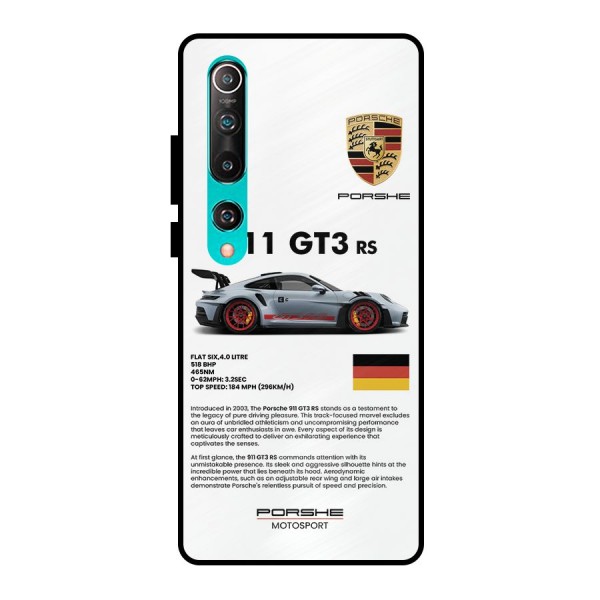 Supercar Features Metal Back Case for Mi 10
