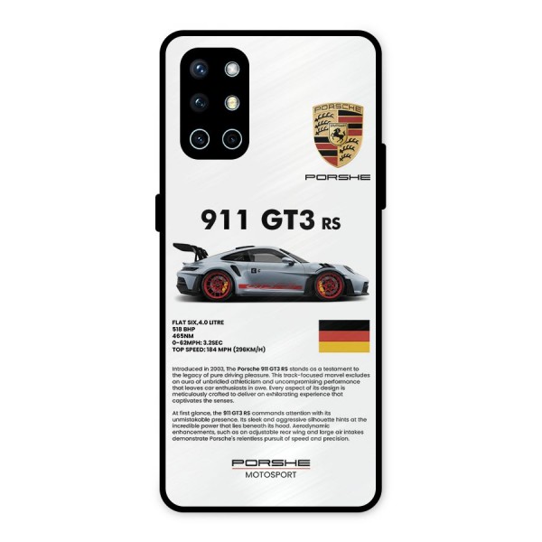 Supercar Features Metal Back Case for OnePlus 9R