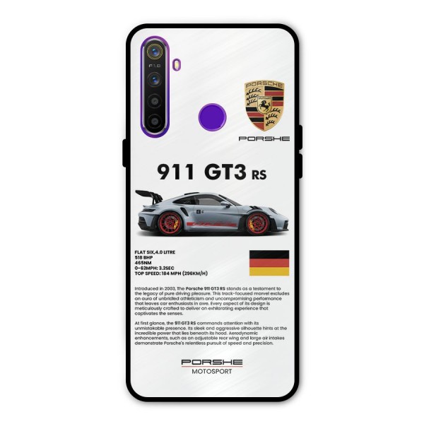 Supercar Features Metal Back Case for Realme Narzo 10
