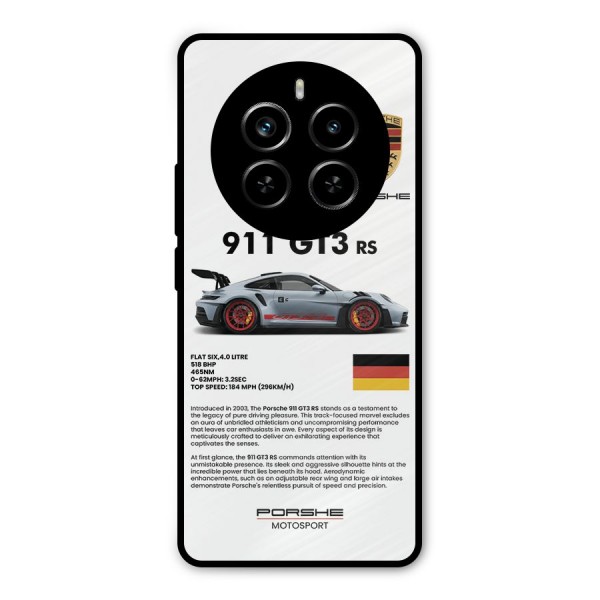 Supercar Features Metal Back Case for Realme P1 Pro