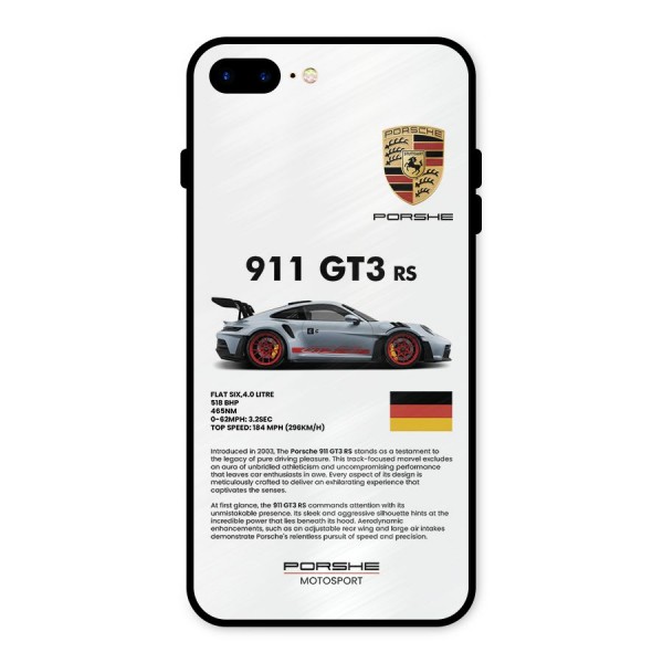 Supercar Features Metal Back Case for iPhone 7 Plus