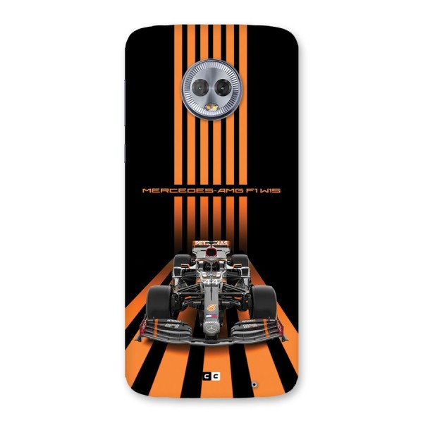 Supercar On Track Back Case for Moto G6 Plus