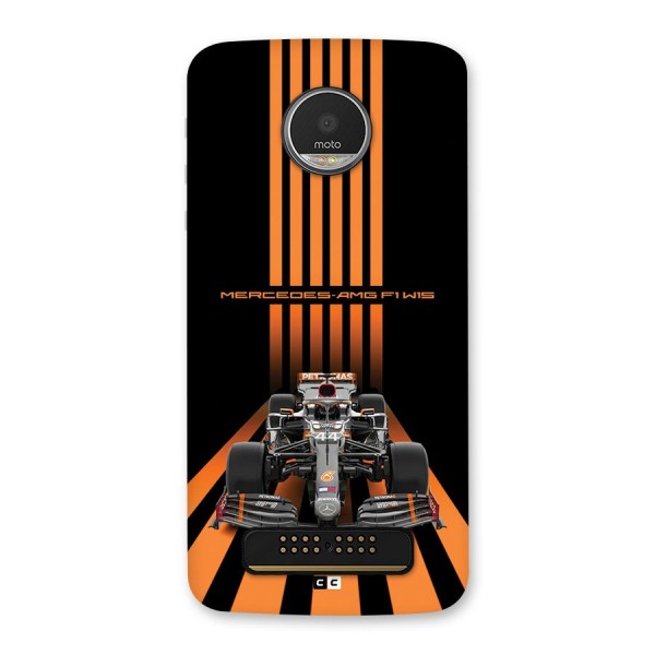 Supercar On Track Back Case for Moto Z Play