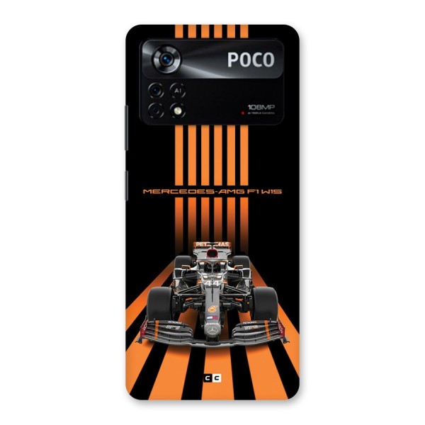 Supercar On Track Back Case for Poco X4 Pro 5G