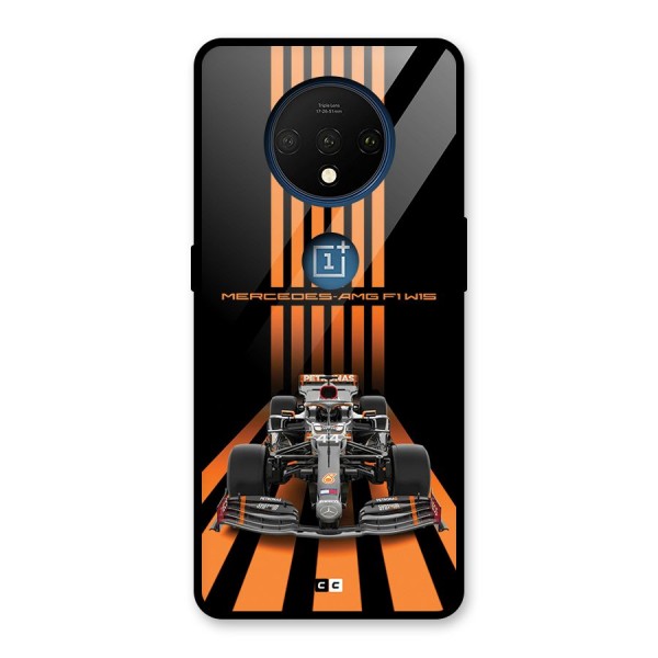 Supercar On Track Glass Back Case for OnePlus 7T