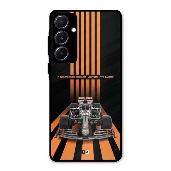 Supercar On Track Metal Back Case for Galaxy A55