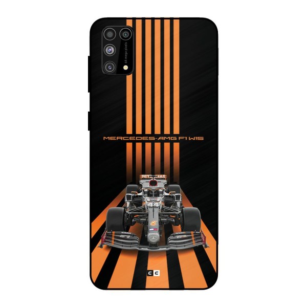 Supercar On Track Metal Back Case for Galaxy F41