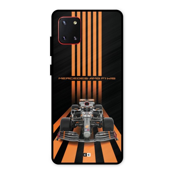 Supercar On Track Metal Back Case for Galaxy Note 10 Lite