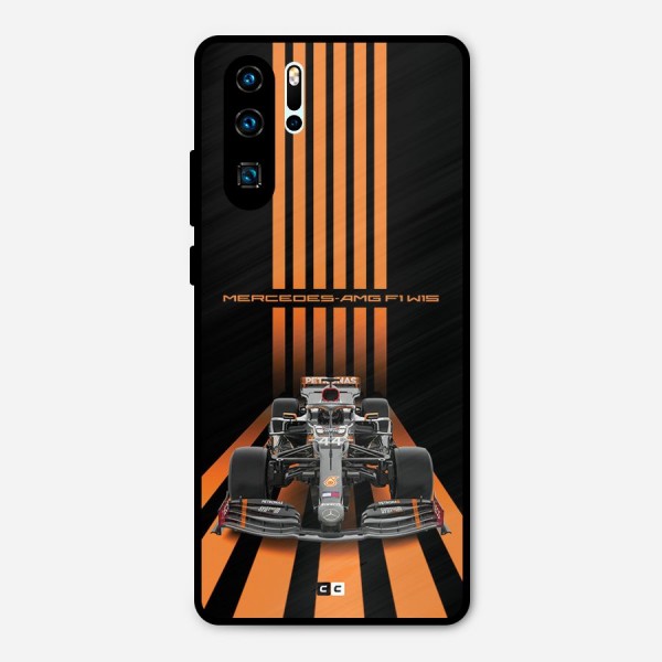 Supercar On Track Metal Back Case for Huawei P30 Pro