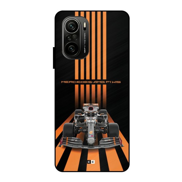 Supercar On Track Metal Back Case for Mi 11X Pro