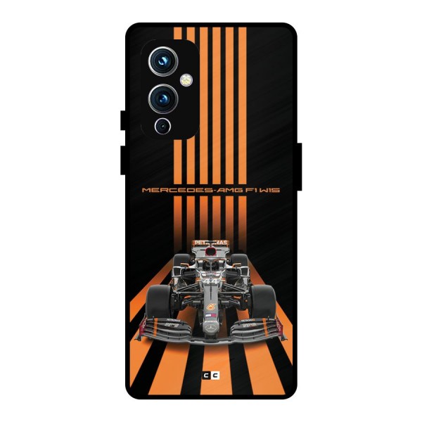 Supercar On Track Metal Back Case for OnePlus 9
