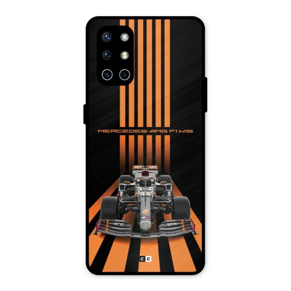Supercar On Track Metal Back Case for OnePlus 9R