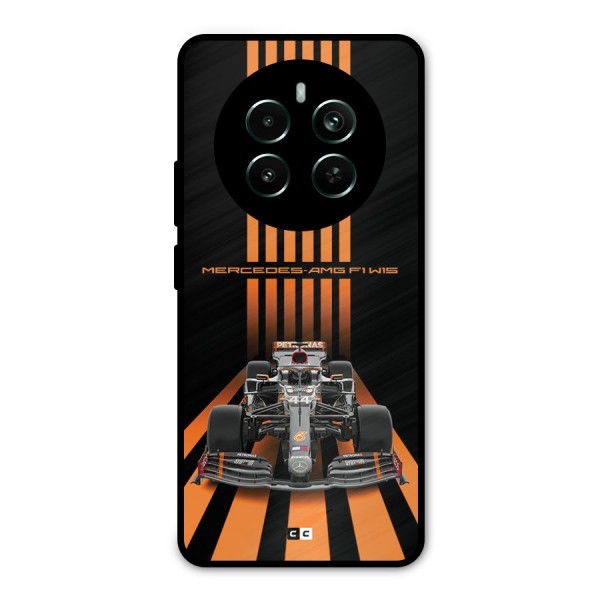Supercar On Track Metal Back Case for Realme 12 Pro Plus